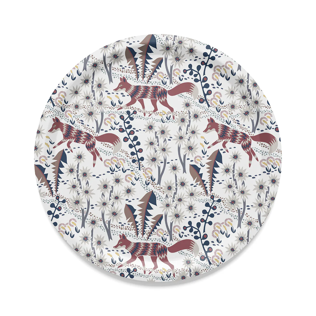 Bricka Arvidssons Textil Stjärnspeja Rund