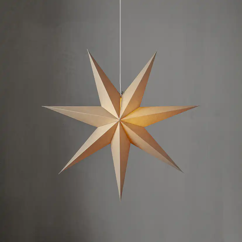 Pappersstjärna Star Trading Plain 75 cm