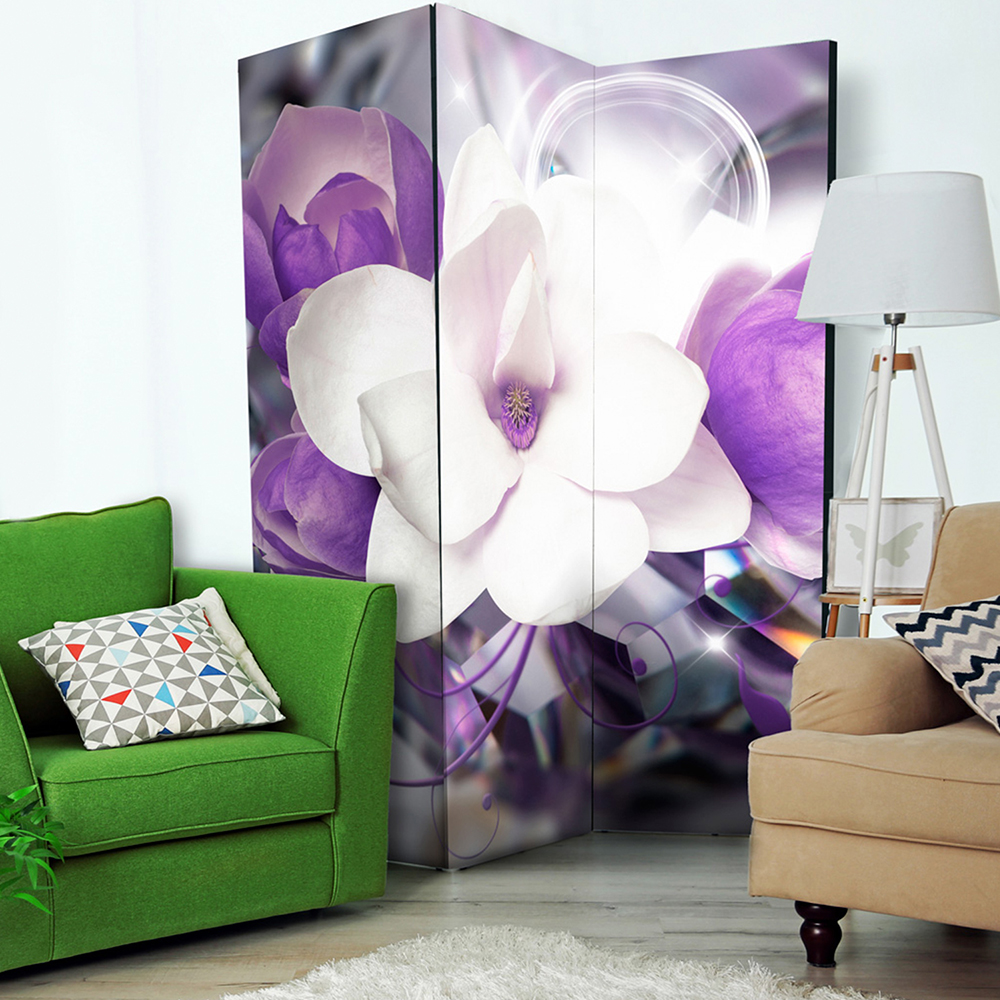 Rumsavdelare Skärmvägg Arkiio Purple Empress 135x172 cm