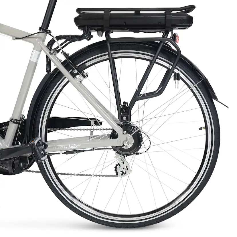 Elcykel Lyfco Herr 28" - Elian 10,4 Ah Silver