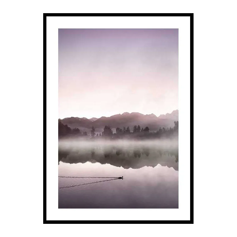 Poster Gallerix Southern Alps At Dawn