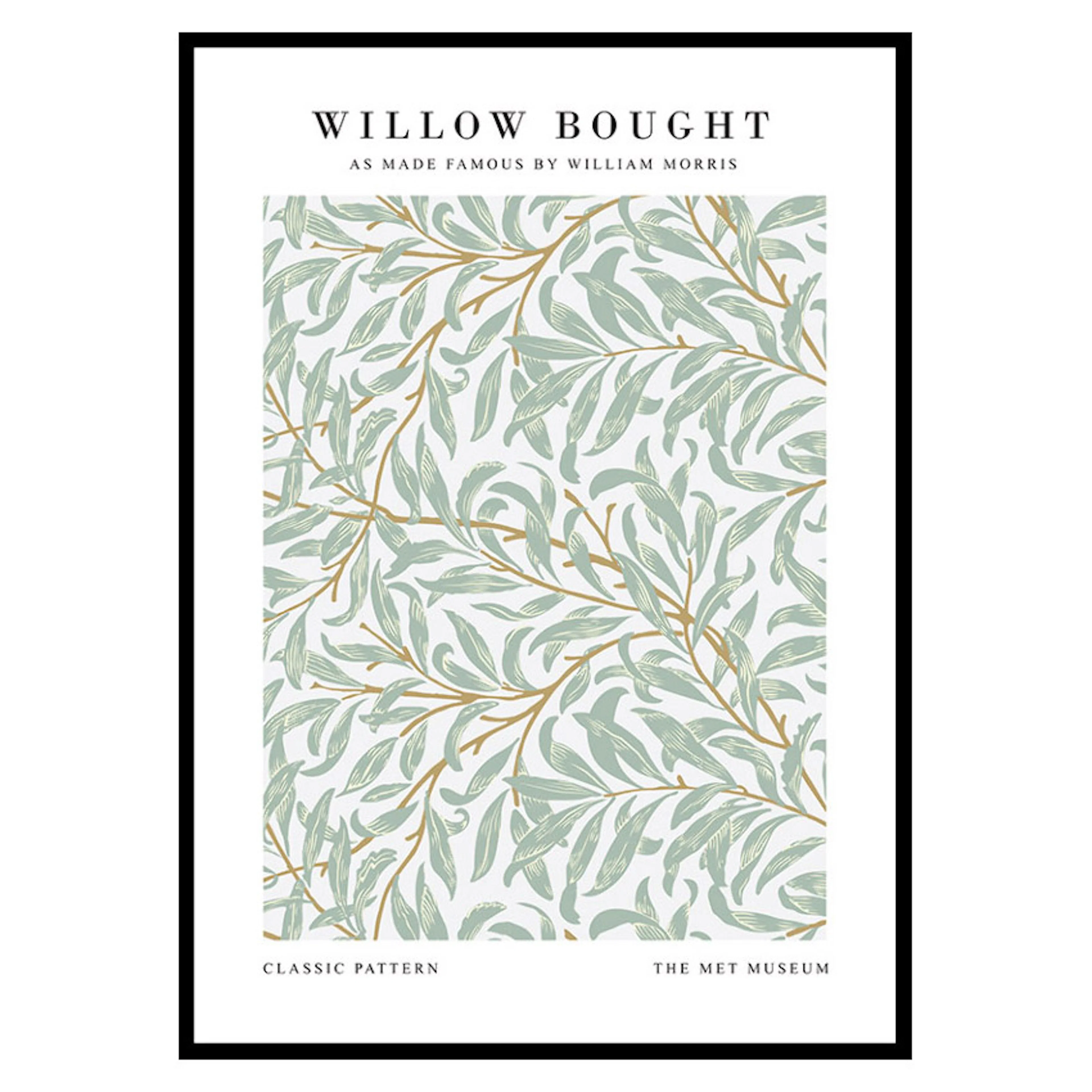 Poster Gallerix William Morris Willow Bought