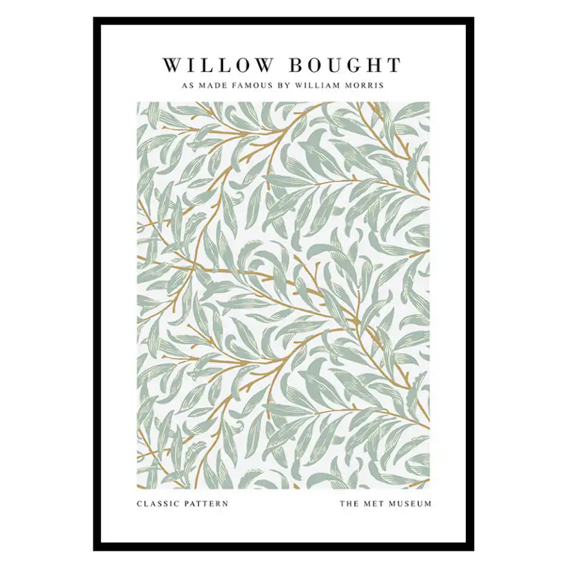 Poster Gallerix William Morris Willow Bought