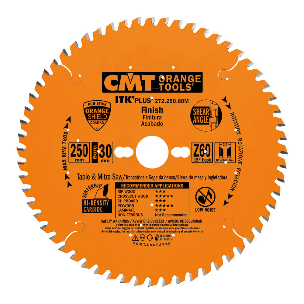 Sågklinga CMT Orange Tools ITK-Plus Kapning
