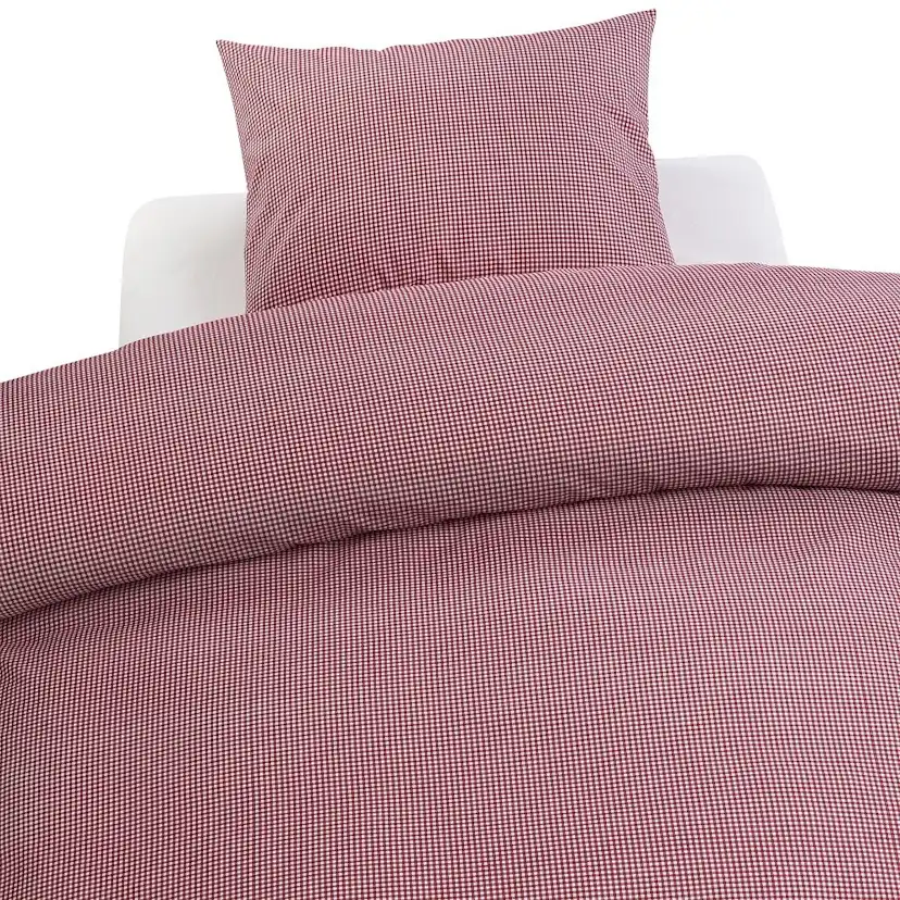 Påslakanset Borganäs of Sweden Gingham Check Barnvagn Enkelsäng