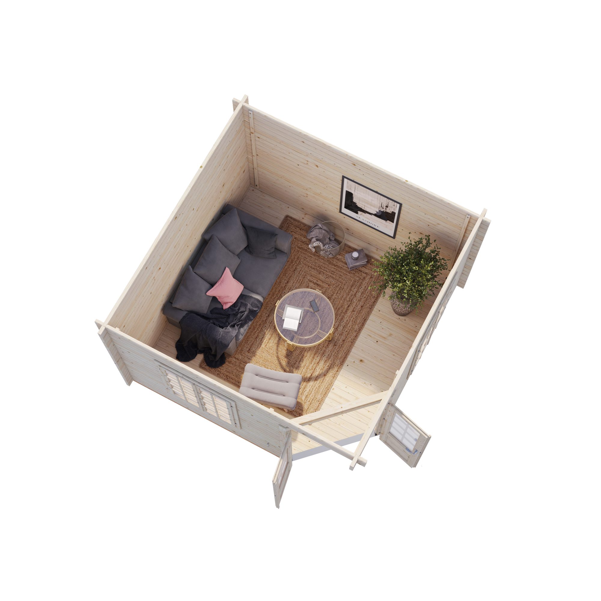 Melanie 10,9 m2 (inv. 9,6 m2) Obehandlad