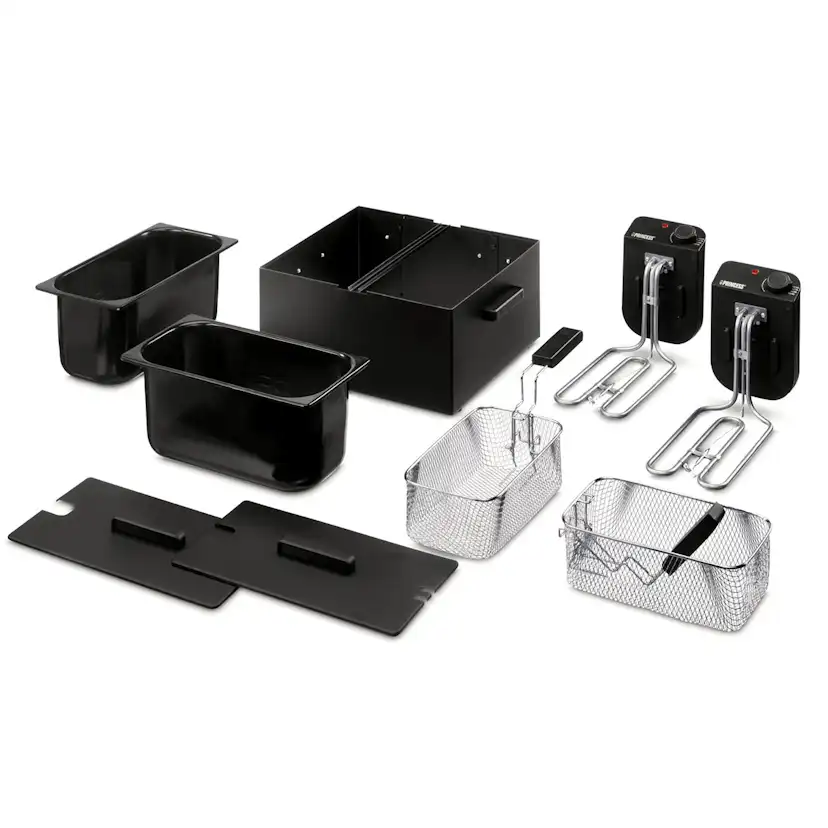 Fritös Princess Dubbel 2x3 L 2x1800W