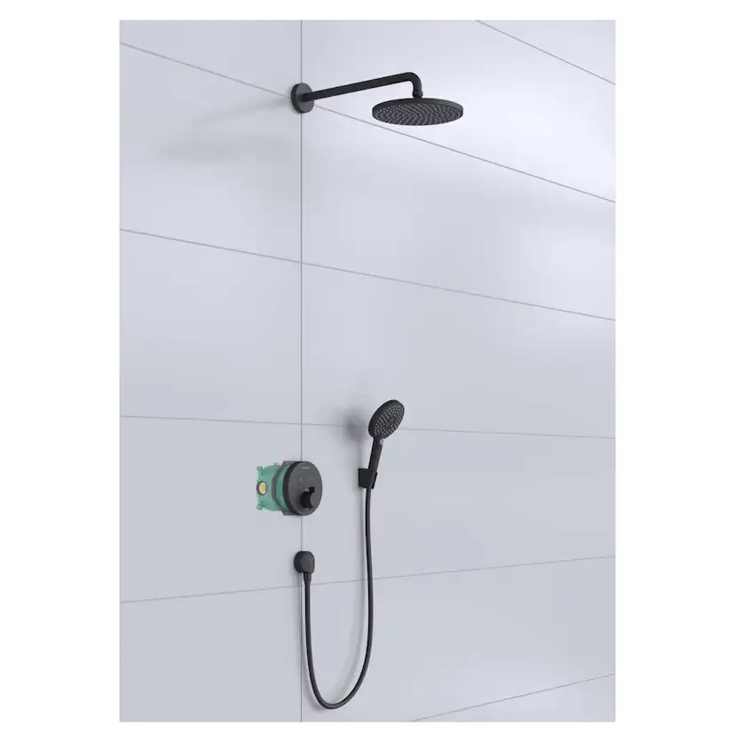 Takduschset Hansgrohe Raindance S 240 1jet ShowerSelect S Mattsvart