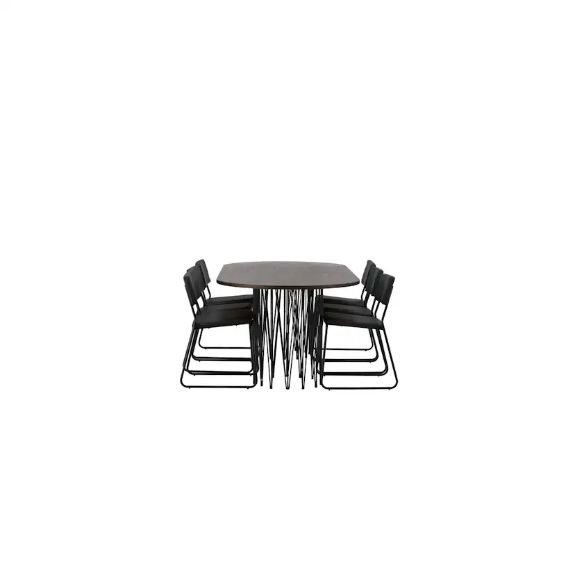 Matgrupp furniture/fashion Stone med 6 Kenth Stolar