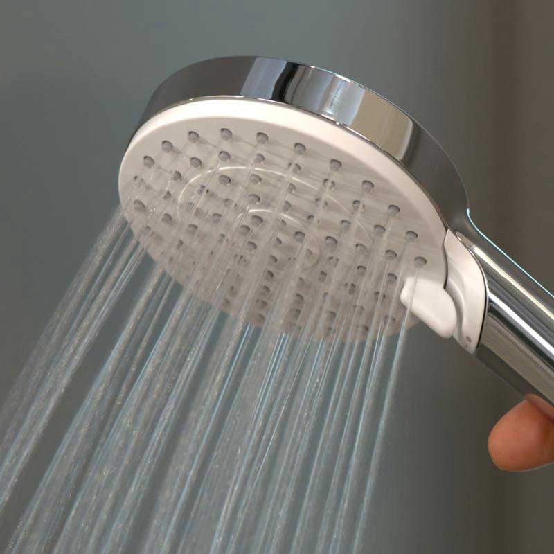 Takduschset Hansgrohe Crometta E 240 1jet Showerpipe EcoSmart 150 cc
