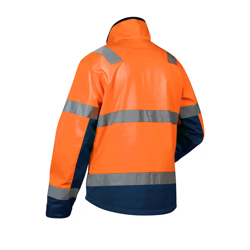 Jacka softshell Blåkläder 49002517 Varselorange/Marinblå, Storlek: S