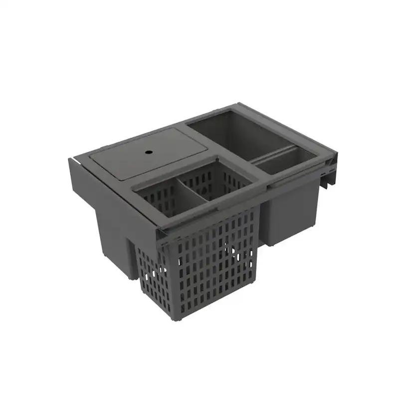 Källsorteringskärhållare Beslag Design Hide 600 Hero