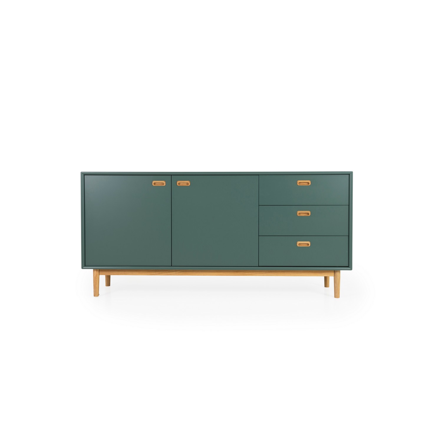 Matbord Venture Home Sanford Mörkbrunt Runt Bord Ø100 cm