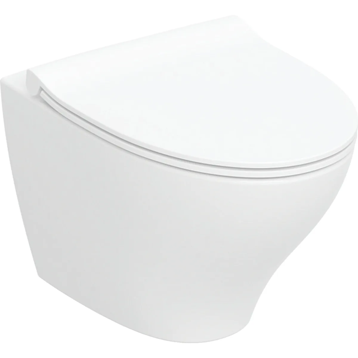 Vägghängd Toalettstol Ifö Spira Modern Rimfree