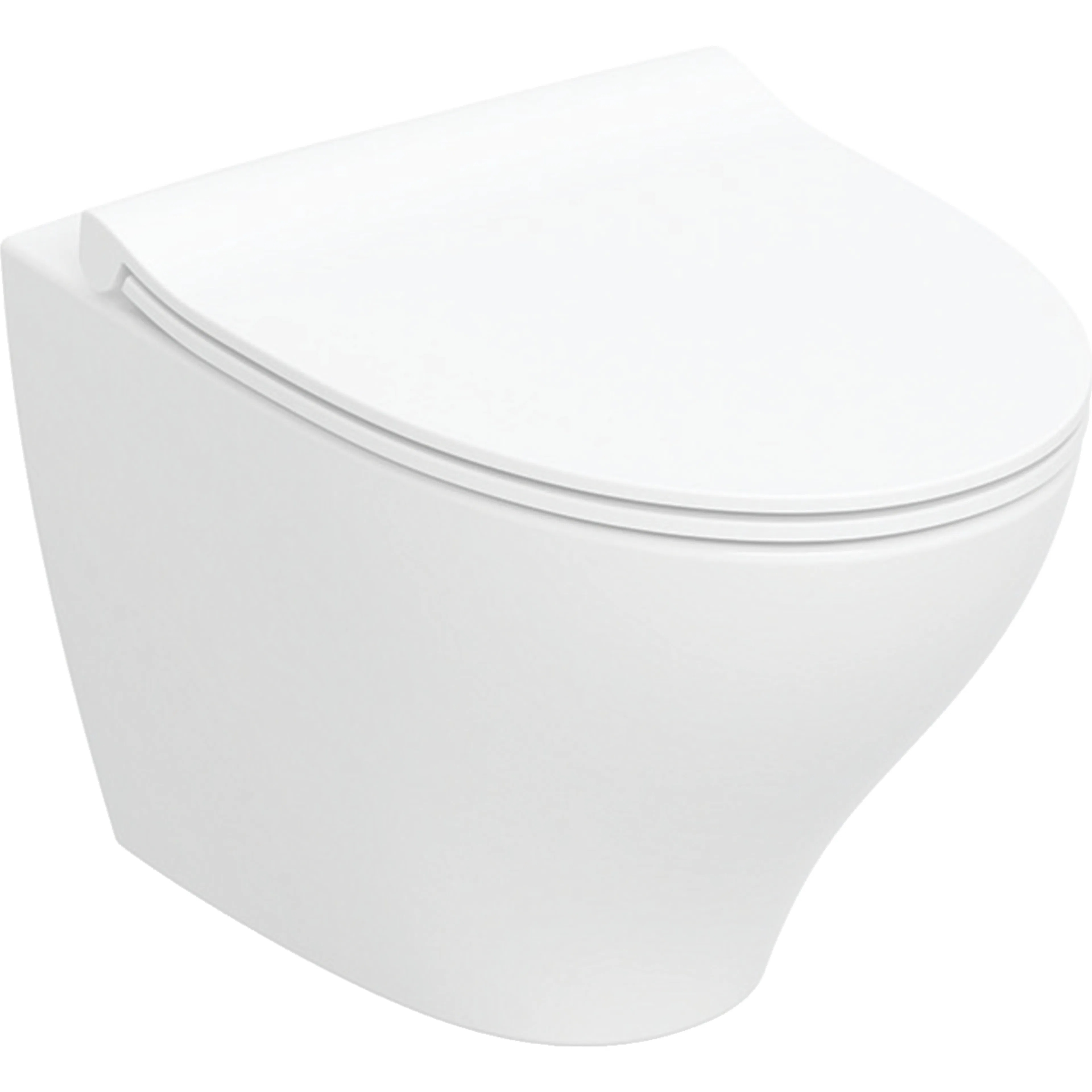 Vägghängd Toalettstol Ifö Spira Modern Rimfree