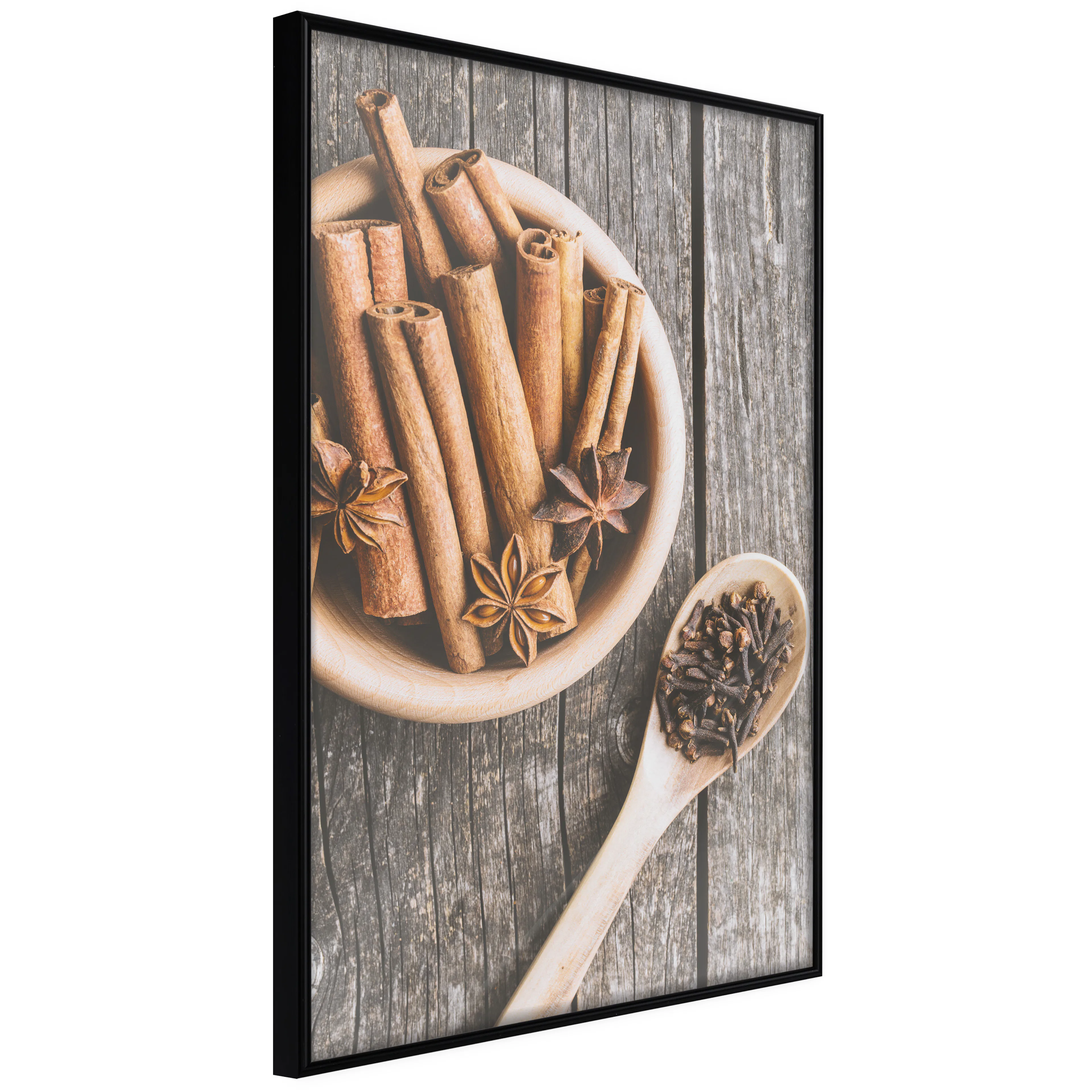 Affisch - Smell of Spices [Poster] 40x60 Svart ram, 40x60 cm