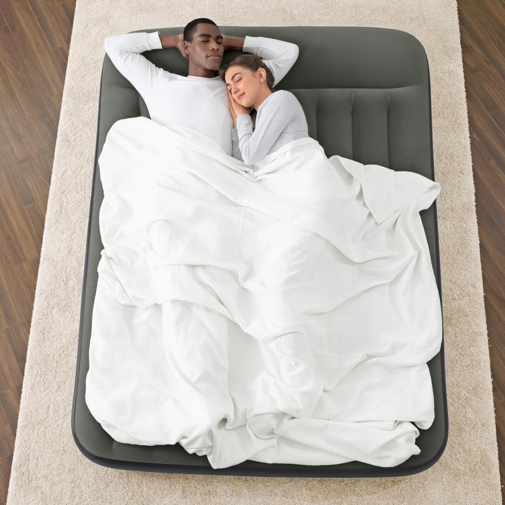 Uppblåsbar madrass Bestway Inbyggd Batteridriven Pump Tritech Airbed