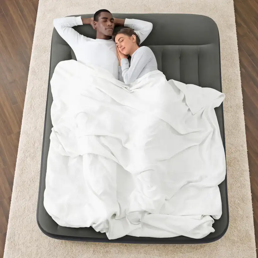Uppblåsbar madrass Bestway Inbyggd Batteridriven Pump Tritech Airbed