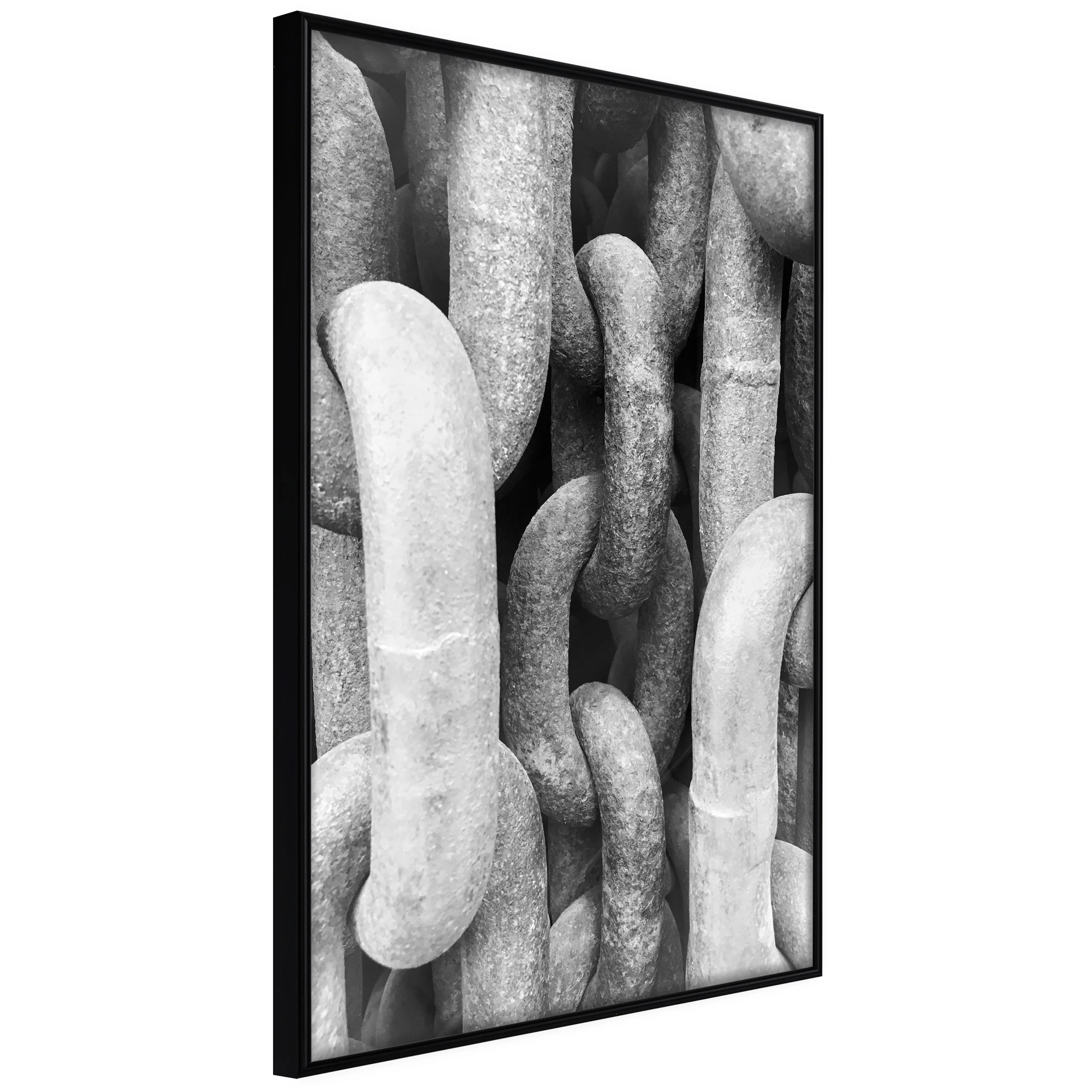 Affisch - Old Chain [Poster] 40x60 Svart ram, 40x60 cm