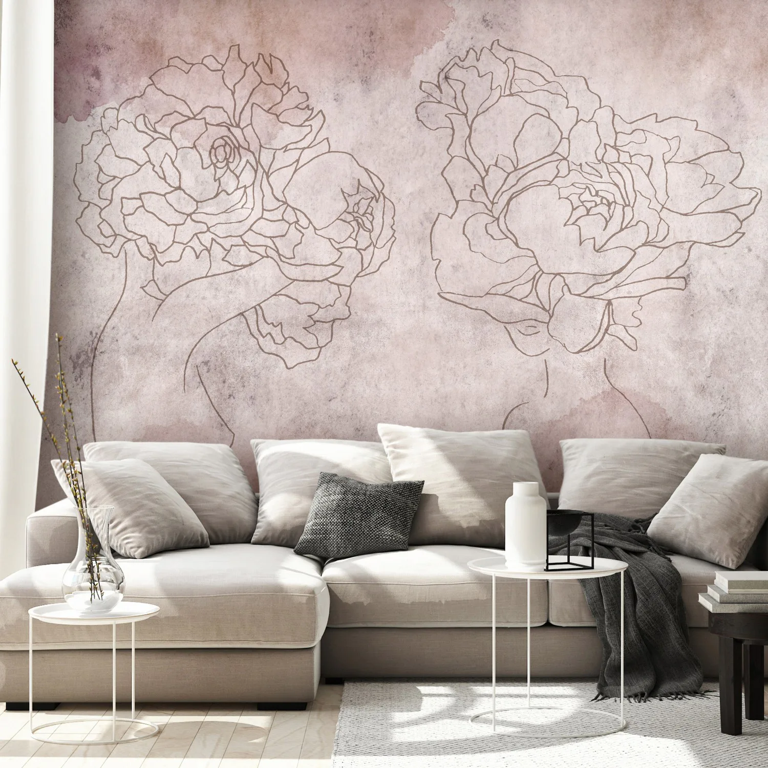 Fototapet Arkiio Flowery Wardrobe