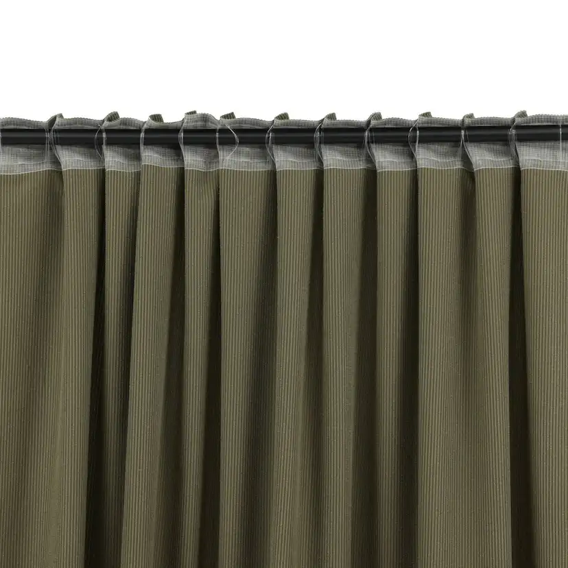 Elma Curtain Manchester - 2-pack - Green - 140*240 Grön