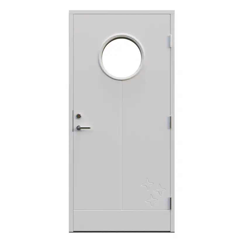 Ytterdörr Leksandsdörren Berg Eco74 RC2N