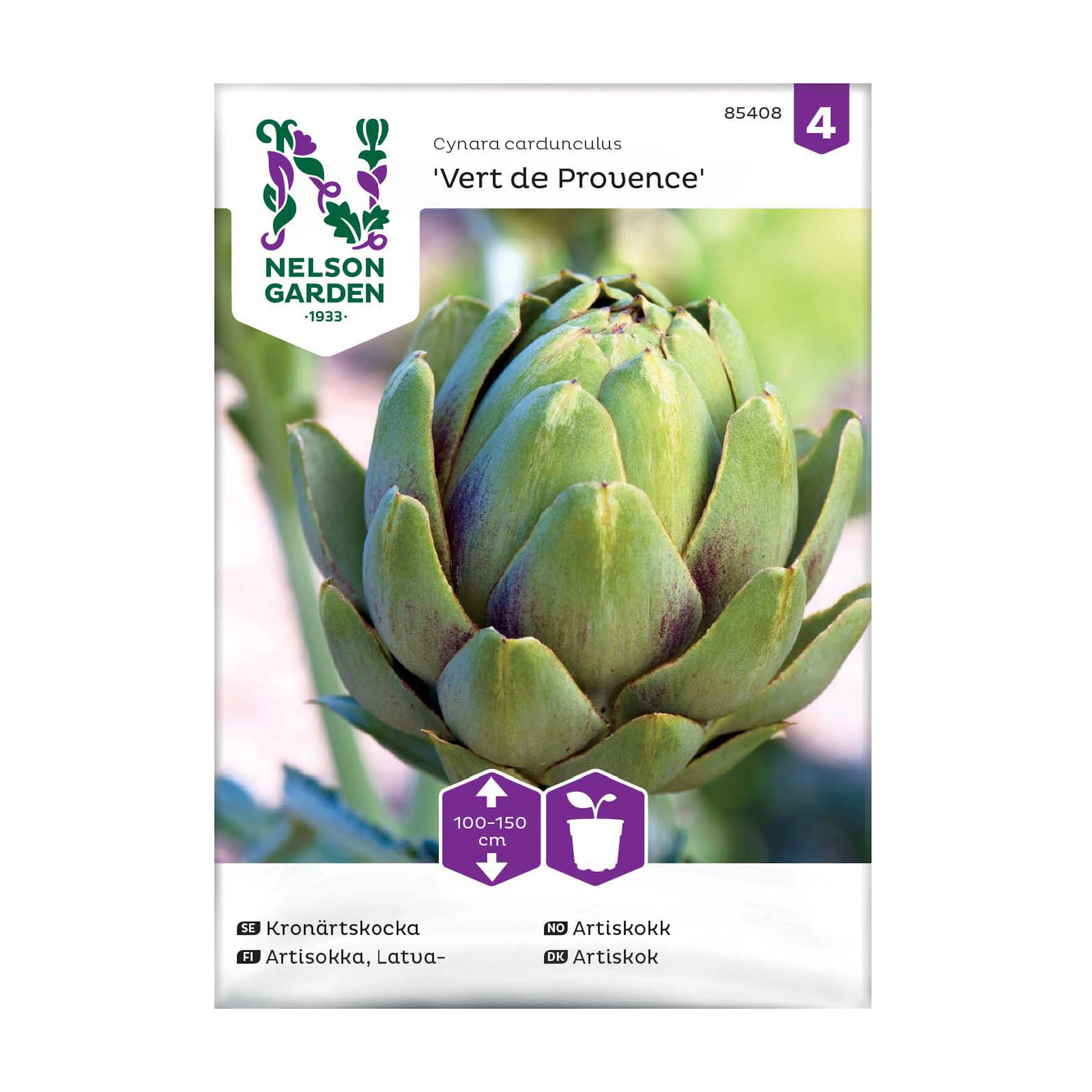 Frö Kronärtskocka Nelson Garden Vert de Provence
