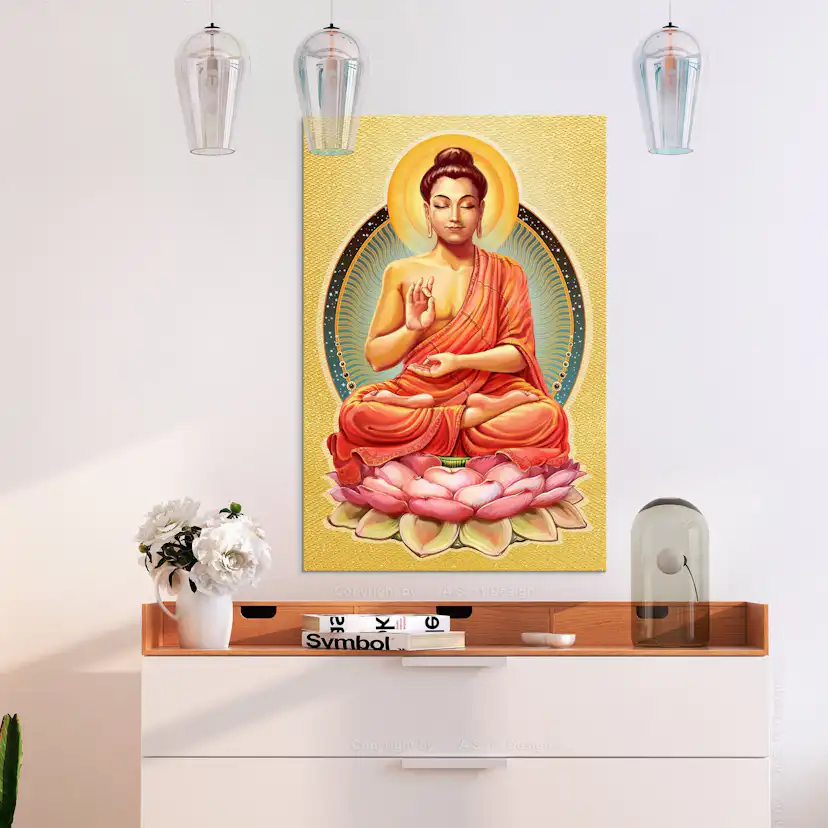 Tavla Arkiio Peace Of Buddha
