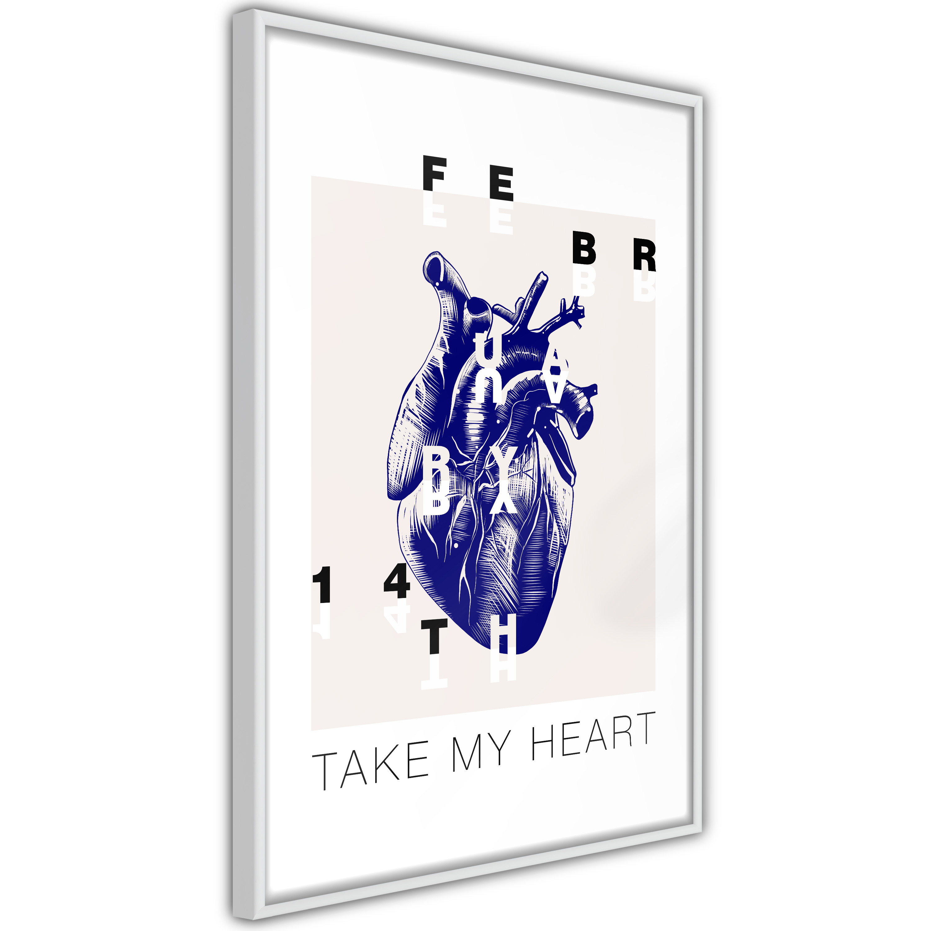 Poster Artgeist Affisch Take My Heart