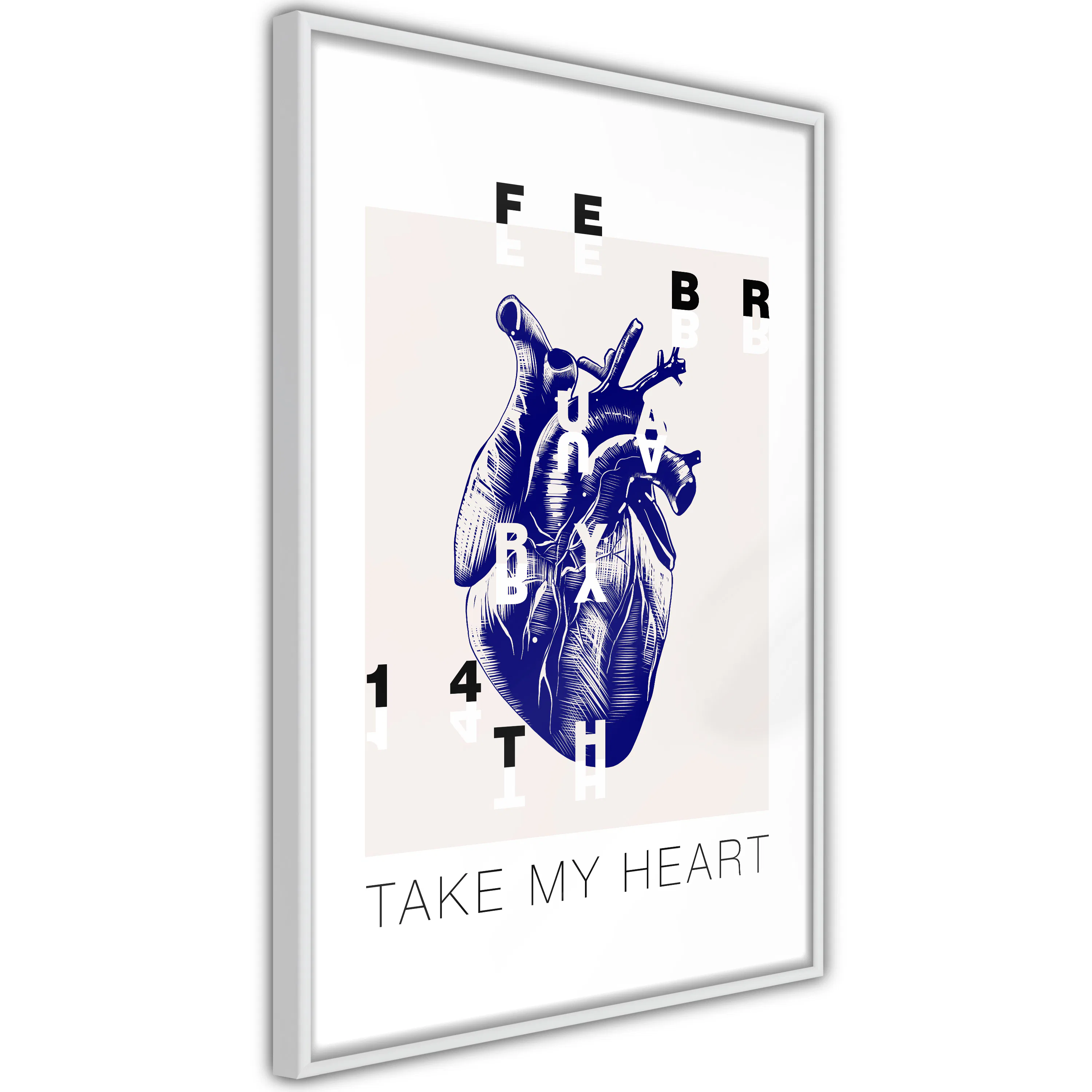 Poster Artgeist Affisch Take My Heart