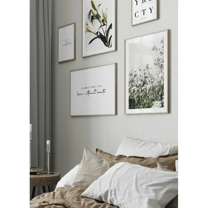 Poster Gallerix White Flowers In Spring