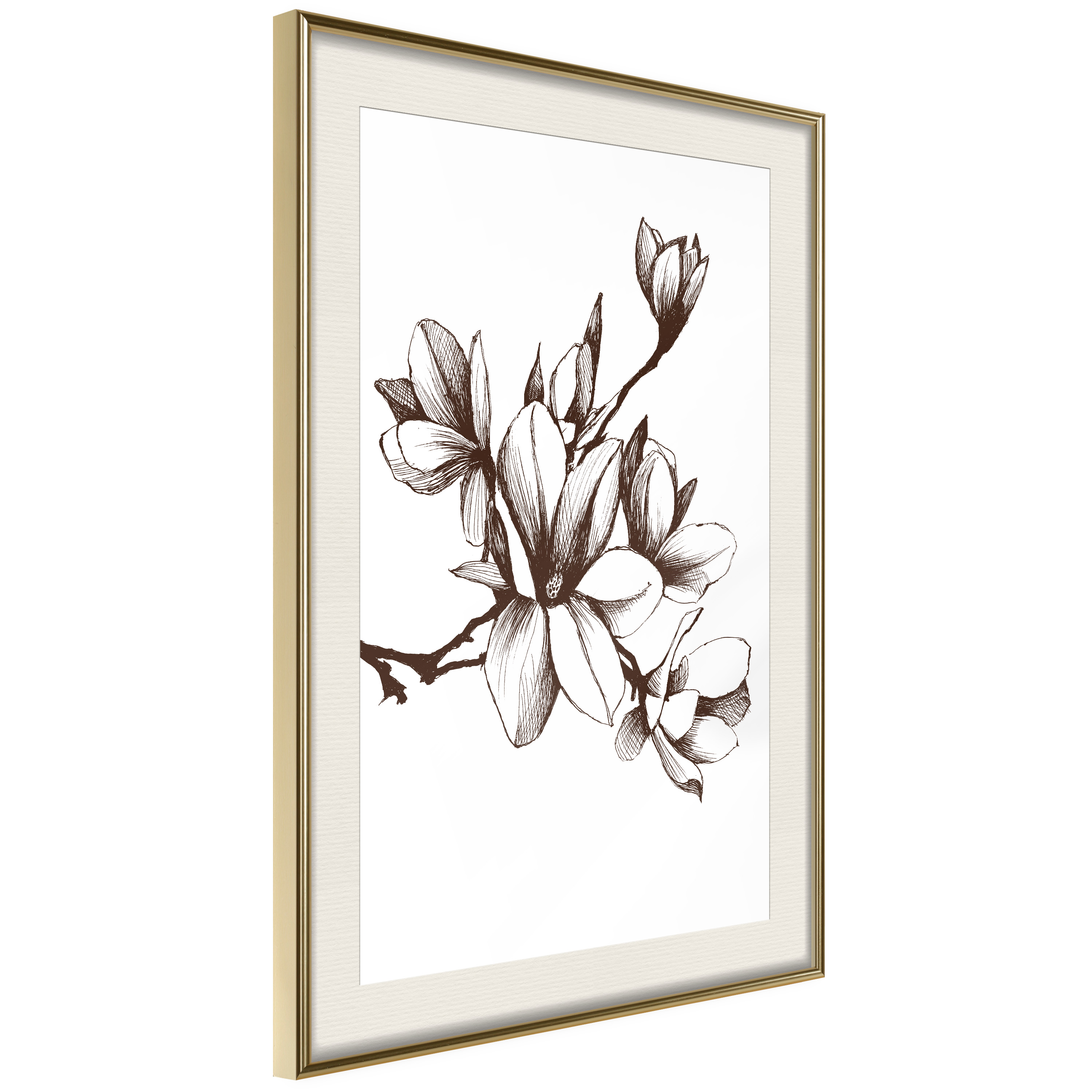 Poster Artgeist Affisch Renaissance Magnolias
