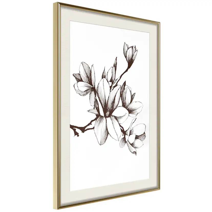 Poster Artgeist Affisch Renaissance Magnolias