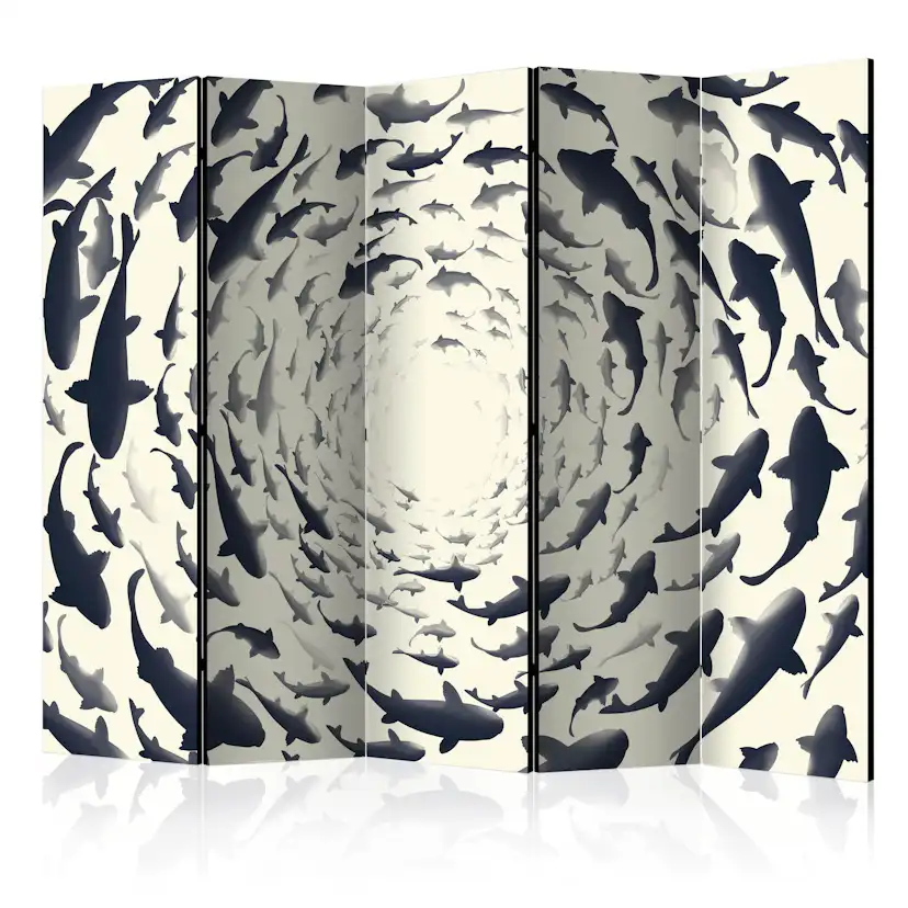 Rumsavdelare Arkiio Fish Swirl II 225x172 cm