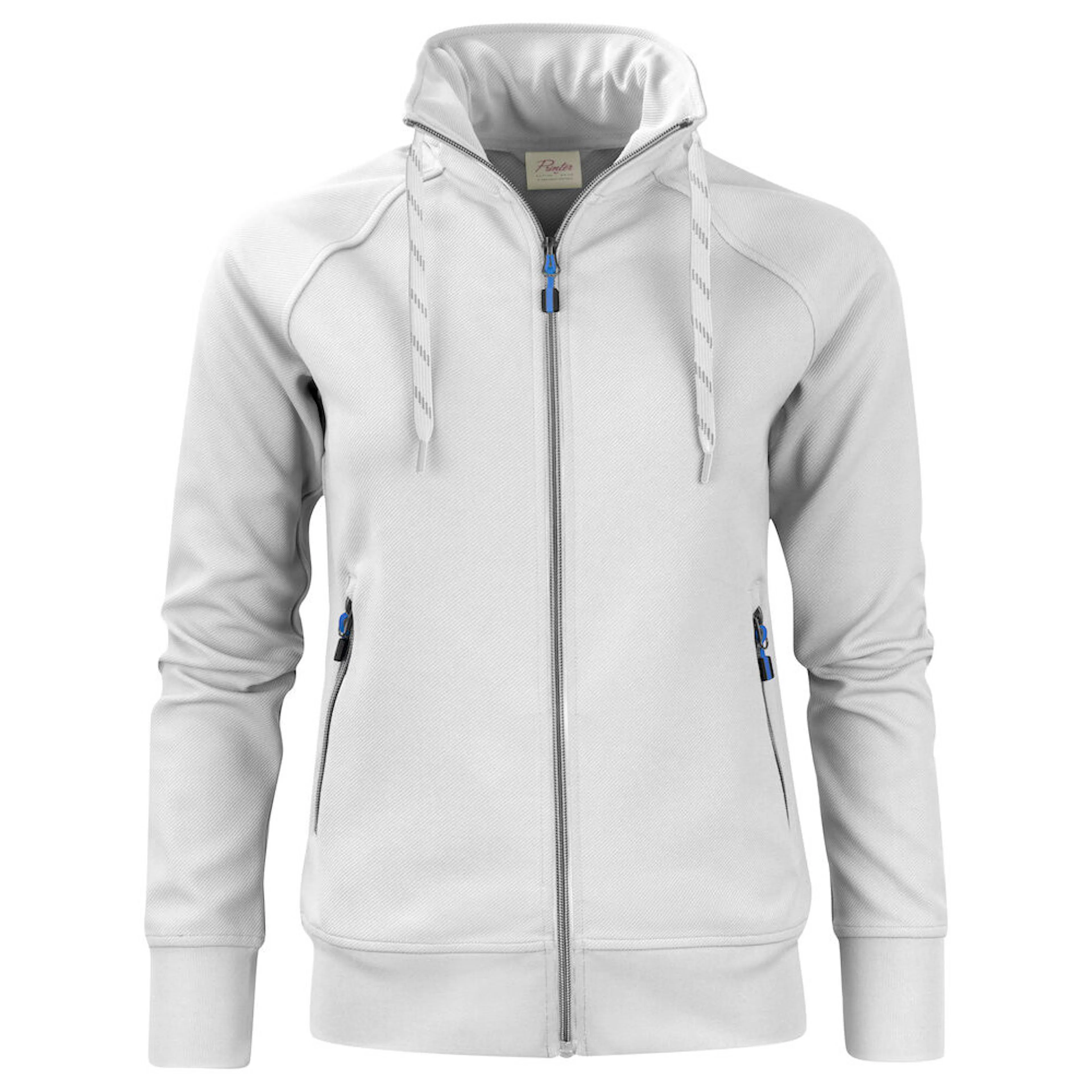 Printer Jog RSX Lady sweatjacket White S Storlek: S, Färg: Vit