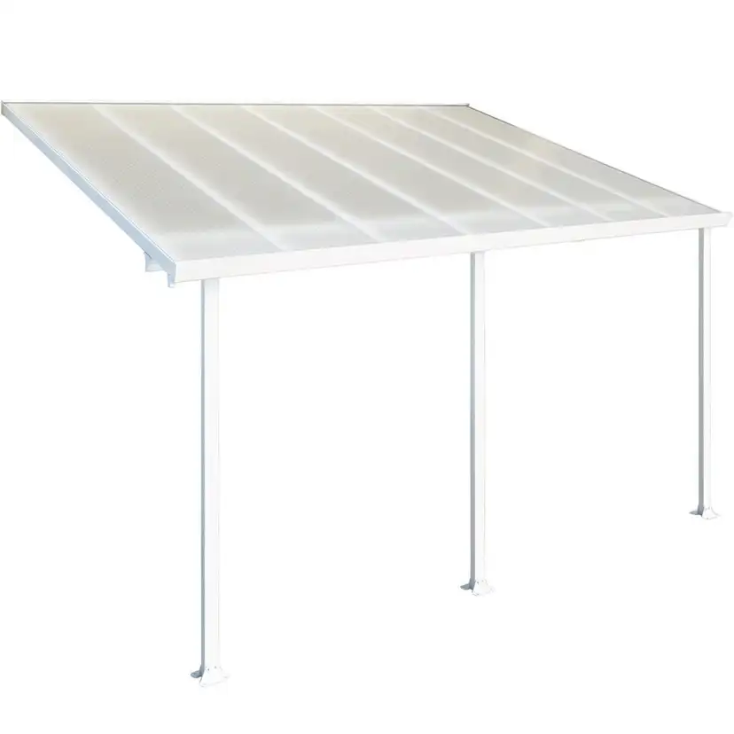 FERIA PATIO COVER 12,5 M2 - 3x4,25M WHITE Vit 3X4,25 m