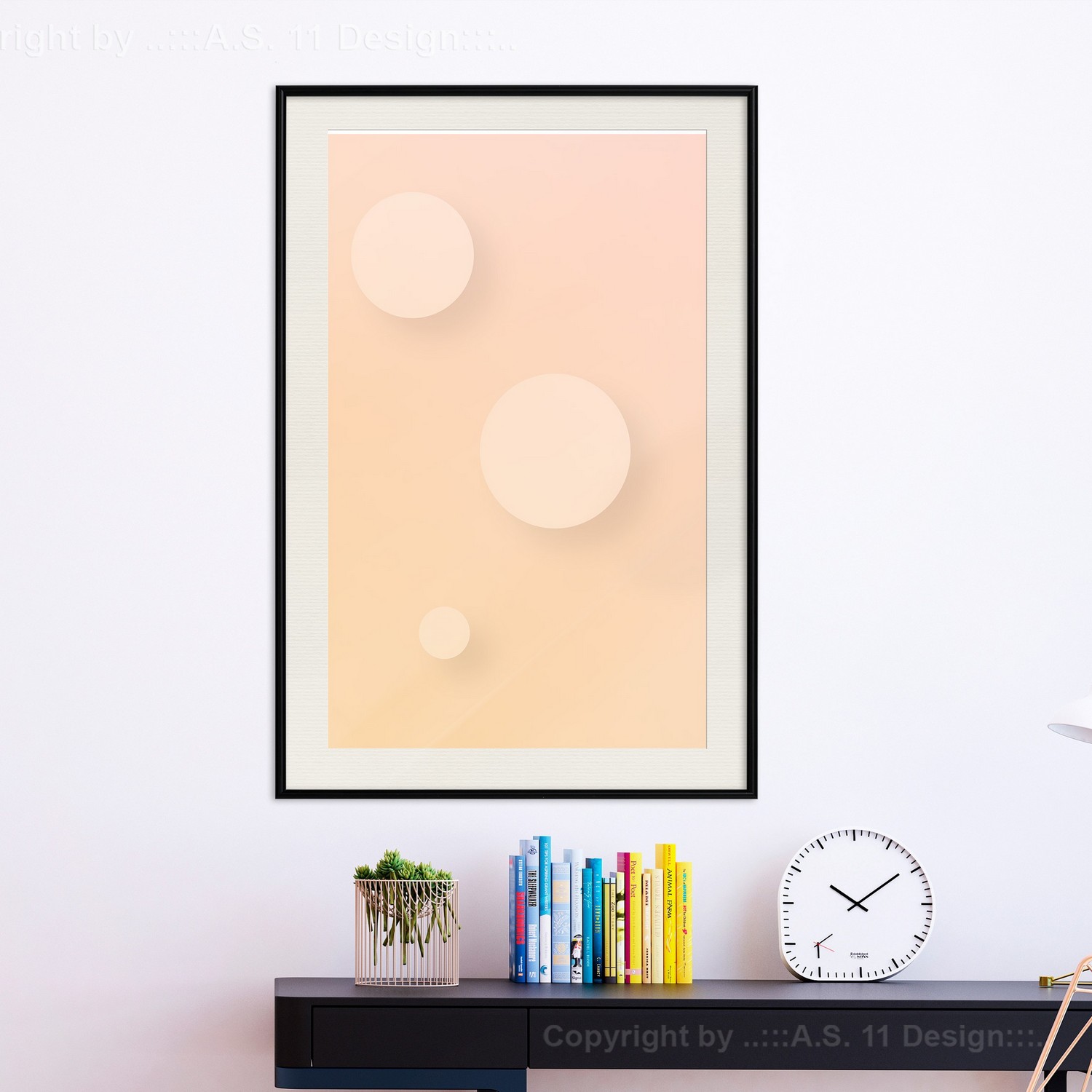 Poster Artgeist Affisch Three Circles