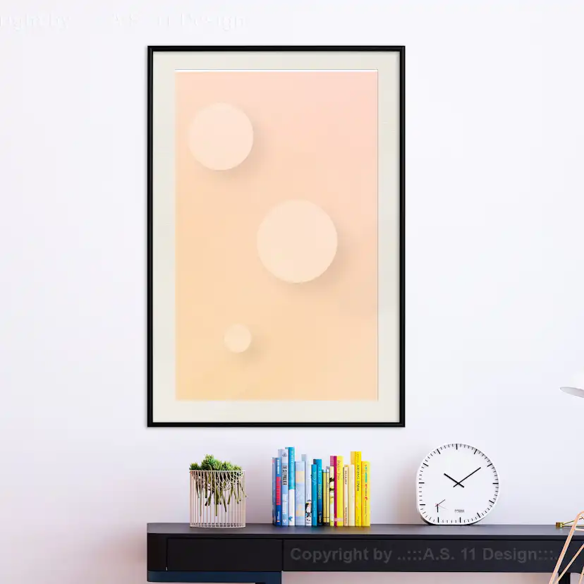 Poster Artgeist Affisch Three Circles