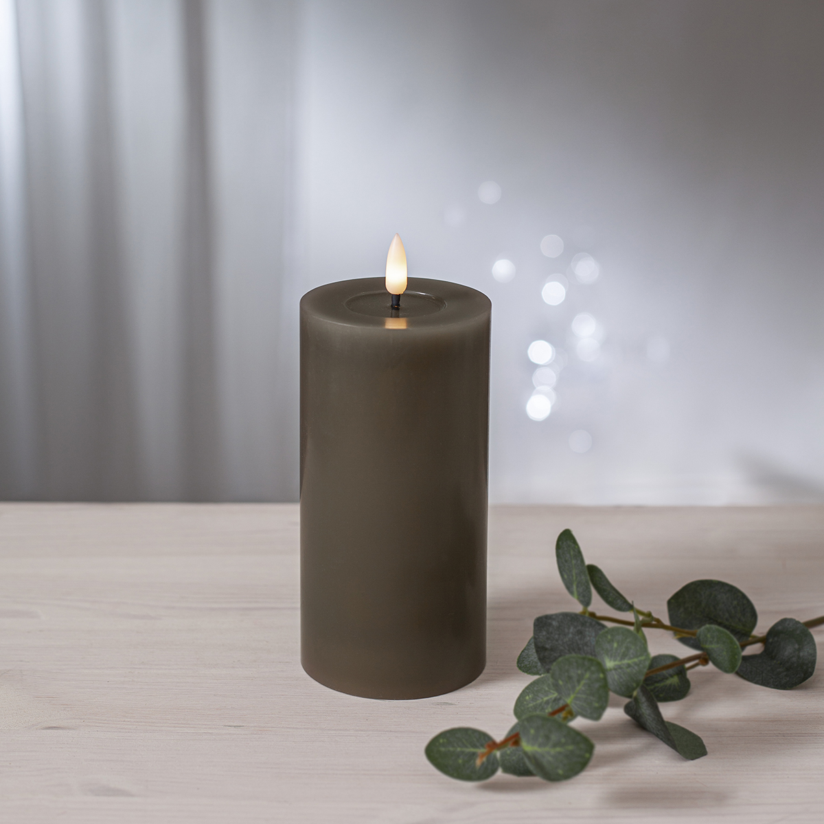 LED-Blockljus Star Trading Flamme Flow 17,5 cm