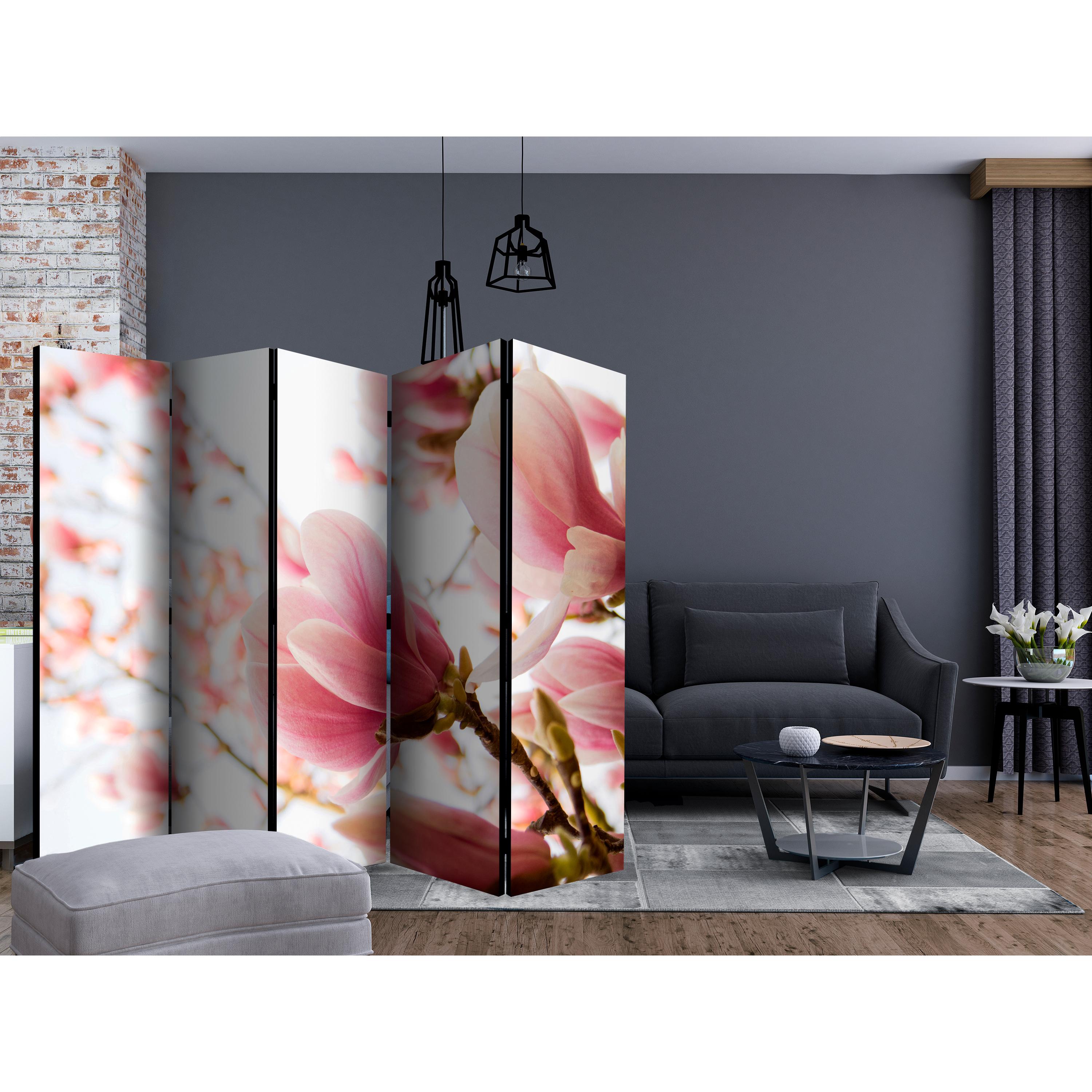Rumsavdelare Arkiio Pink Magnolia II 225x172 cm