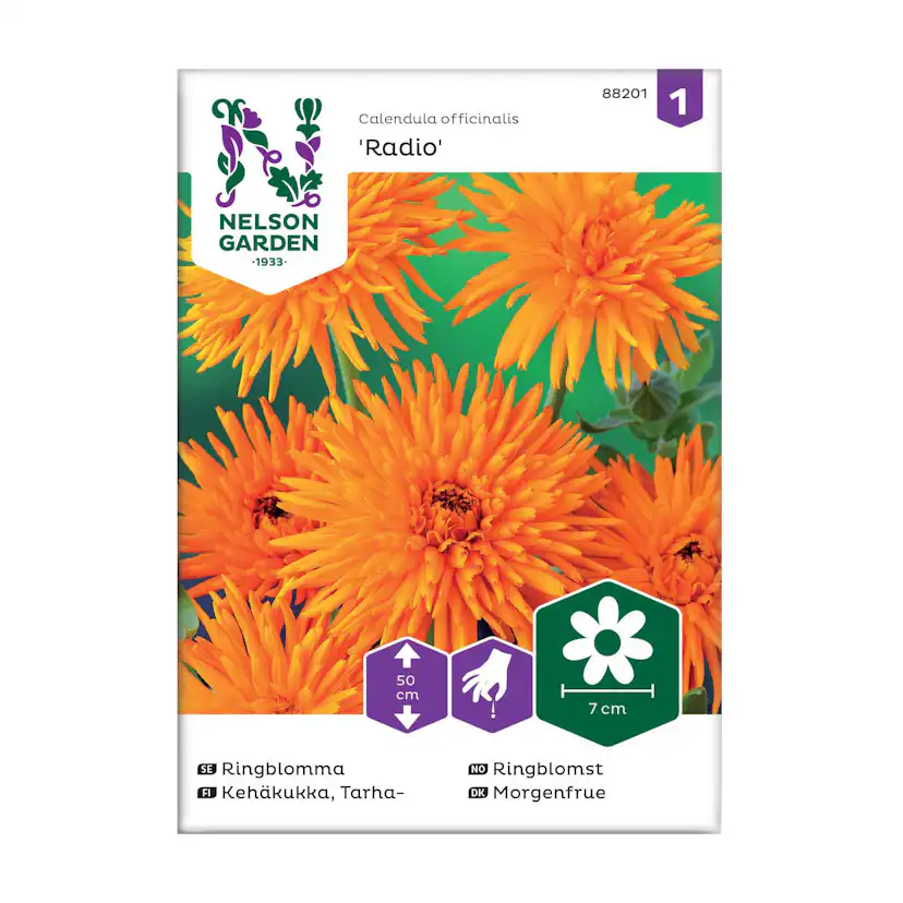 Frö Ringblomma Nelson Garden Radio