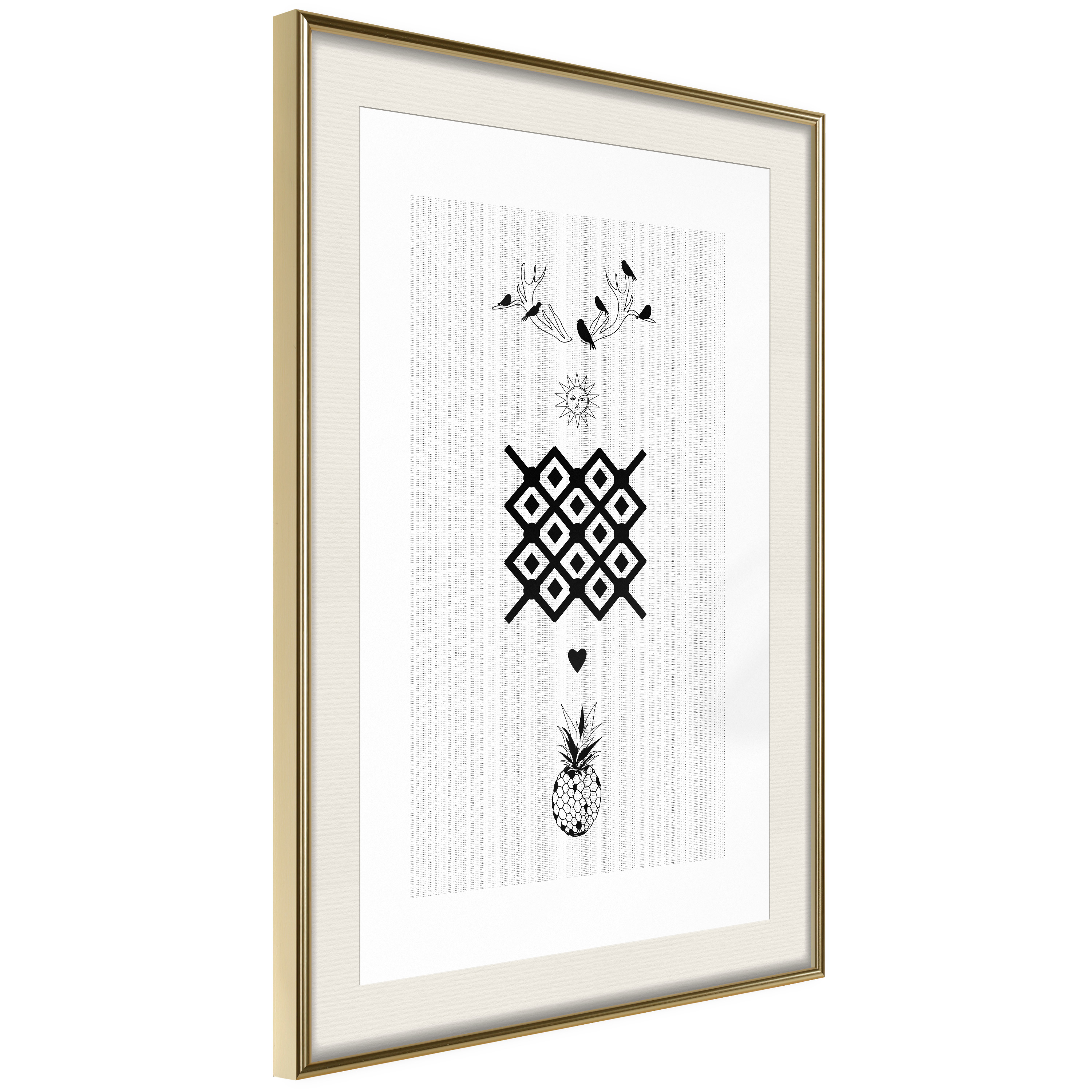 Poster Artgeist Affisch Happiness