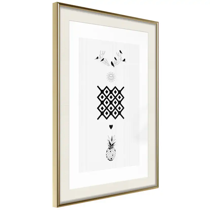 Poster Artgeist Affisch Happiness