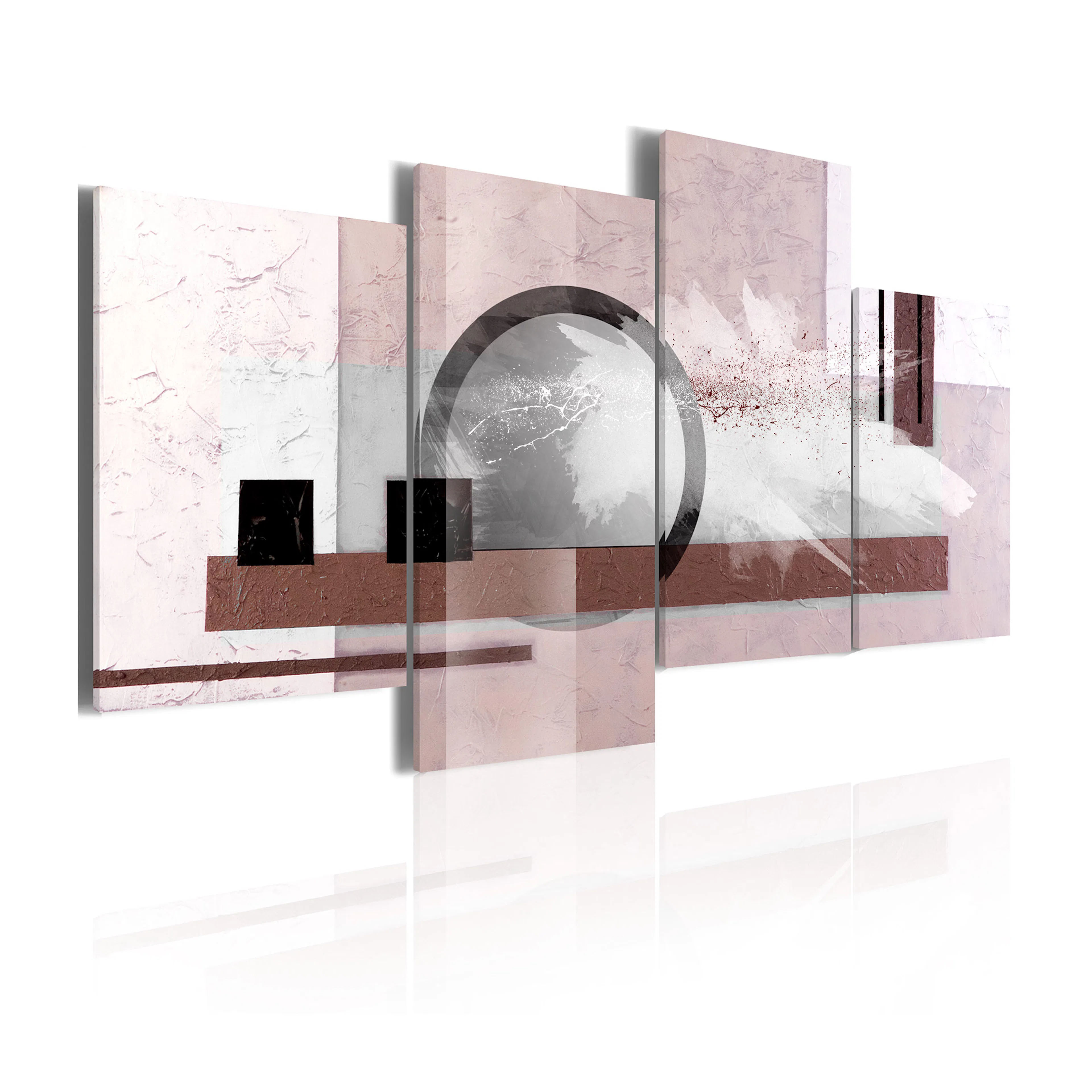 Tavla Arkiio Abstraktion Med En Pärla 80x45