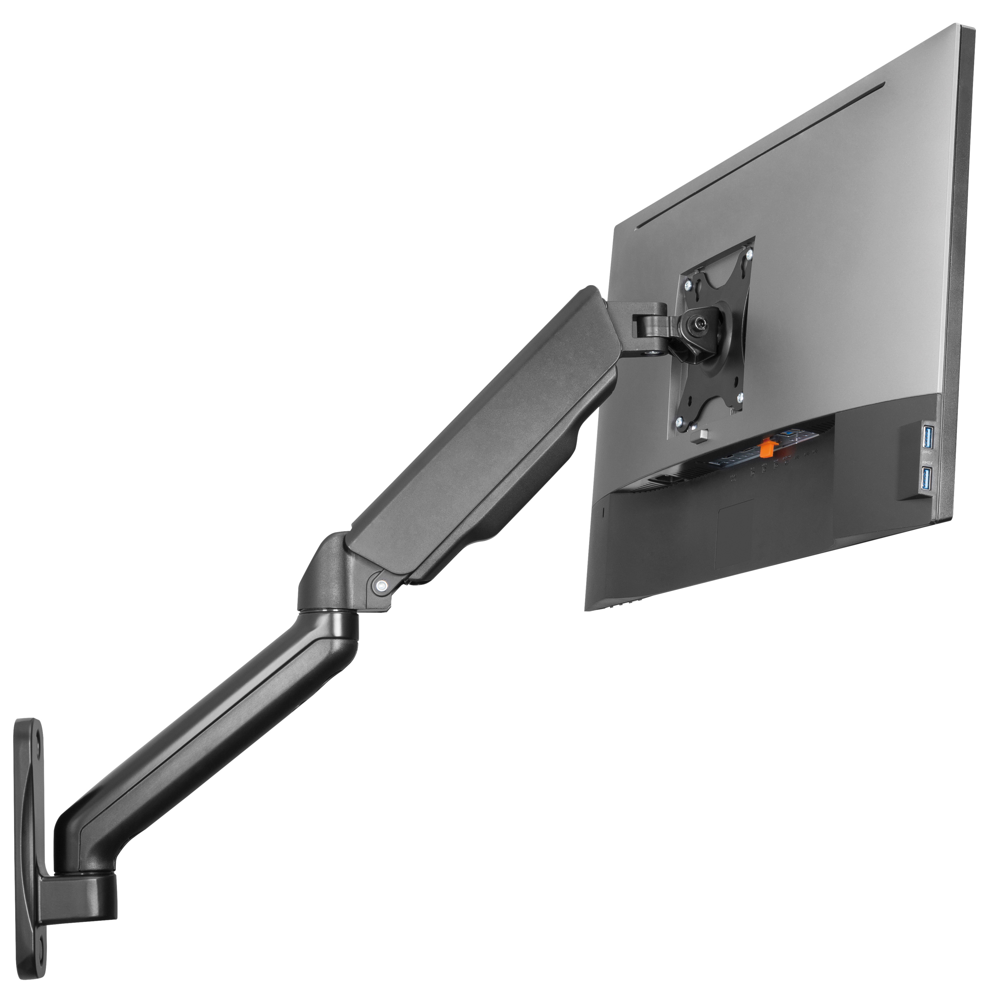 Monitorarm LogiLink Väggfäste 17-32 tum Gasfjädrad 450 mm