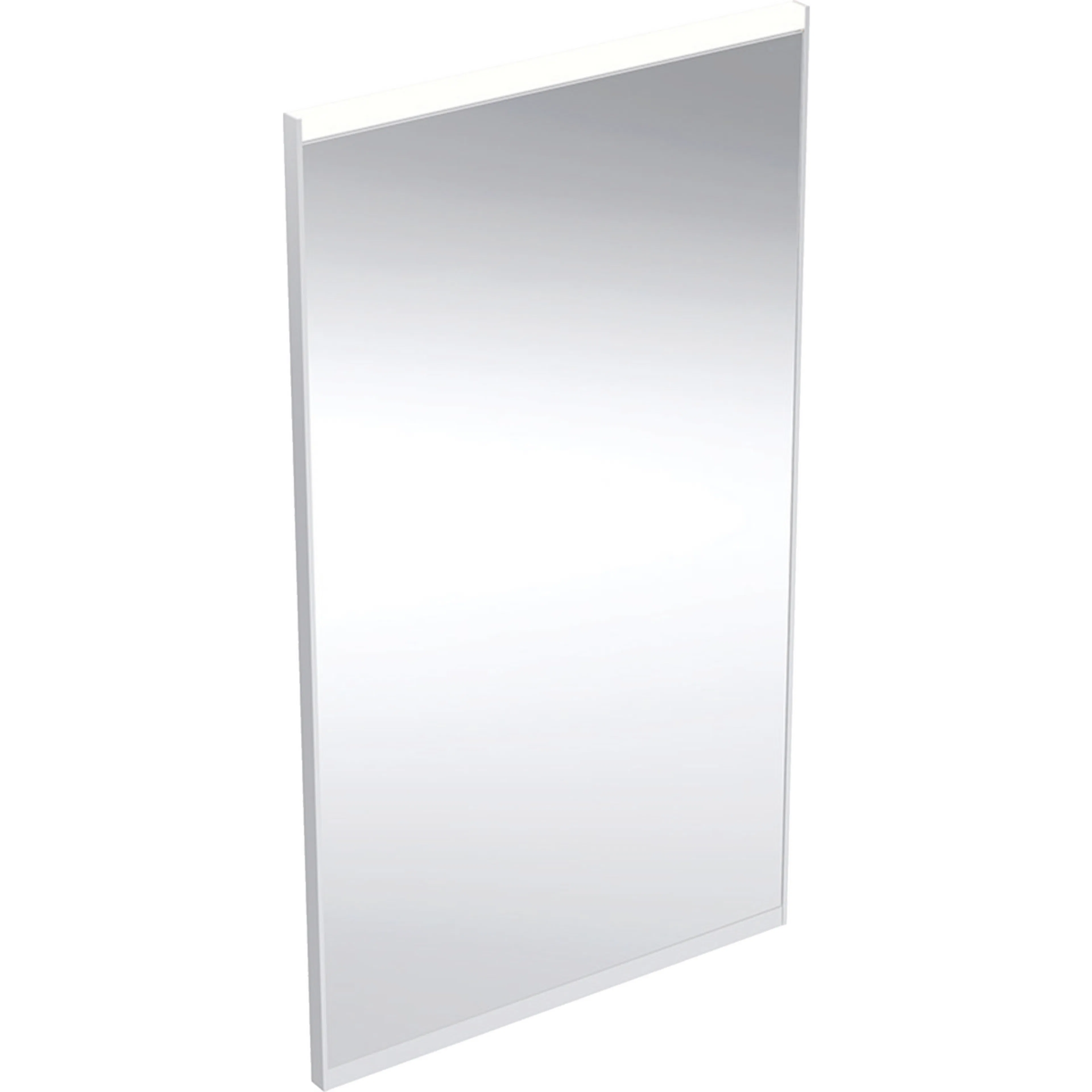Ifö Option Plus Square med direkt och indirekt belysning Aluminium, Bredd: 40 cm