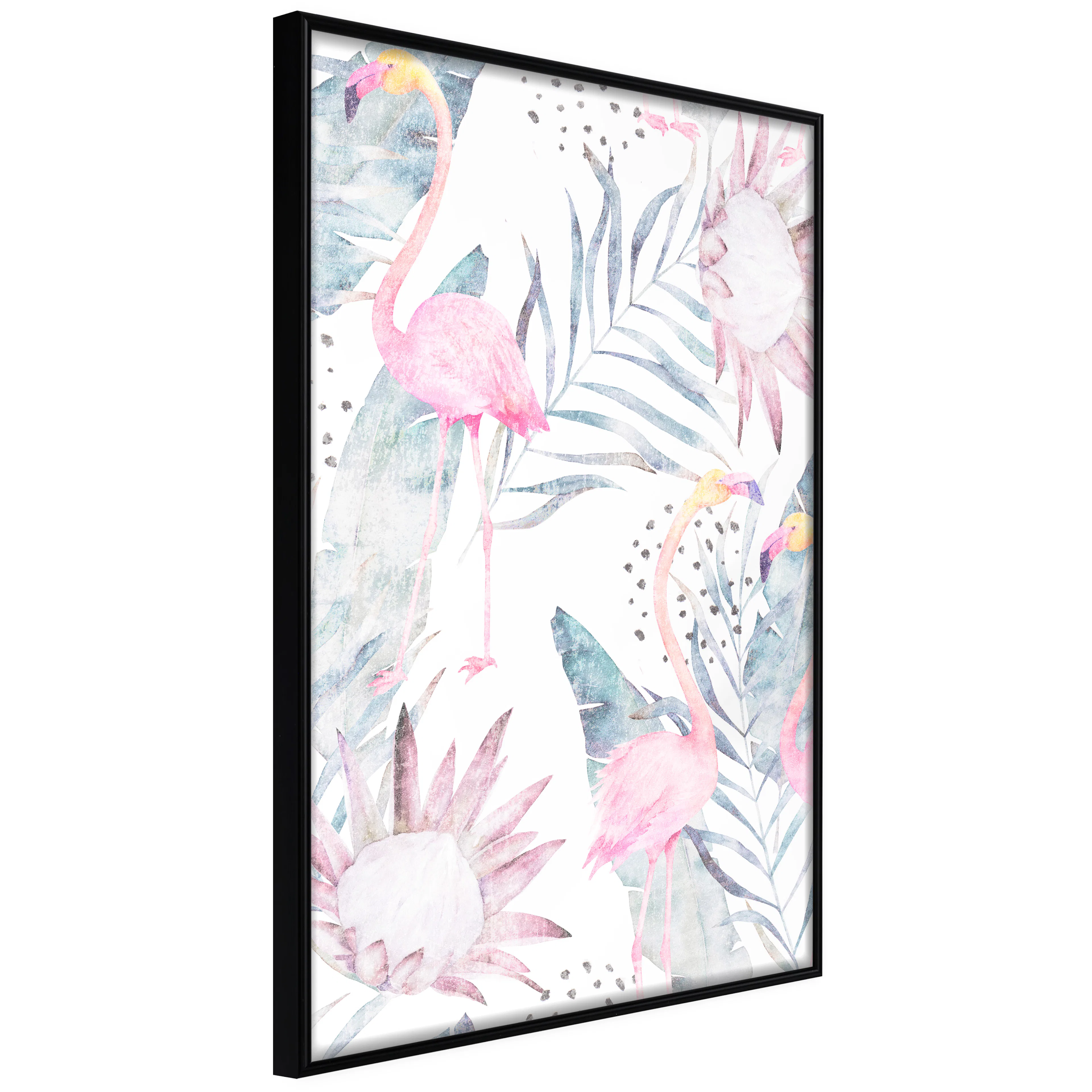 Affisch - Exotic Fog [Poster] 40x60 Svart ram, 40x60 cm