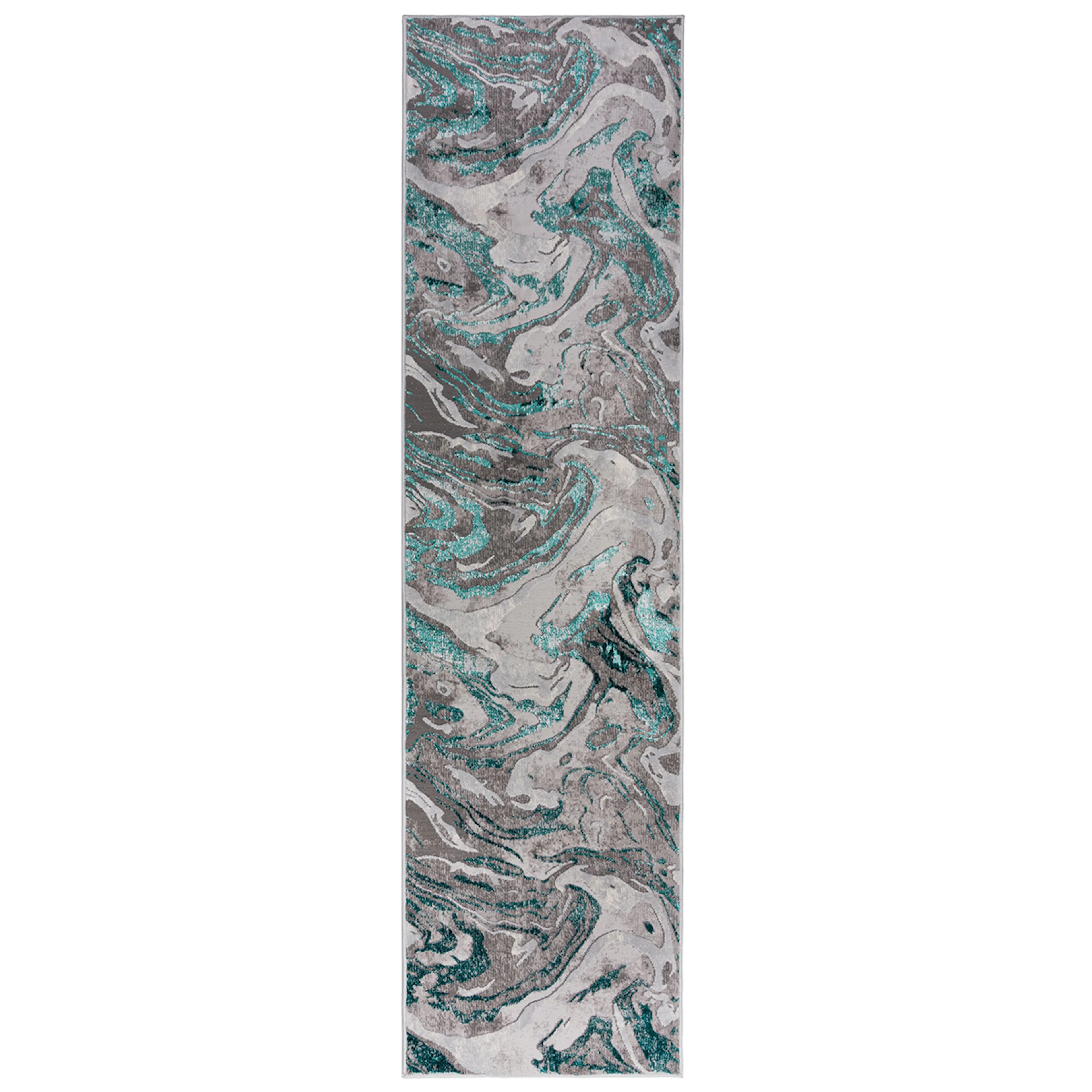 Marbled 60X230 Emerald Storlek 60x230, Färg Emerald