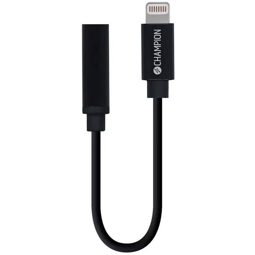 Adapter Champion Lightning till 3,5mm