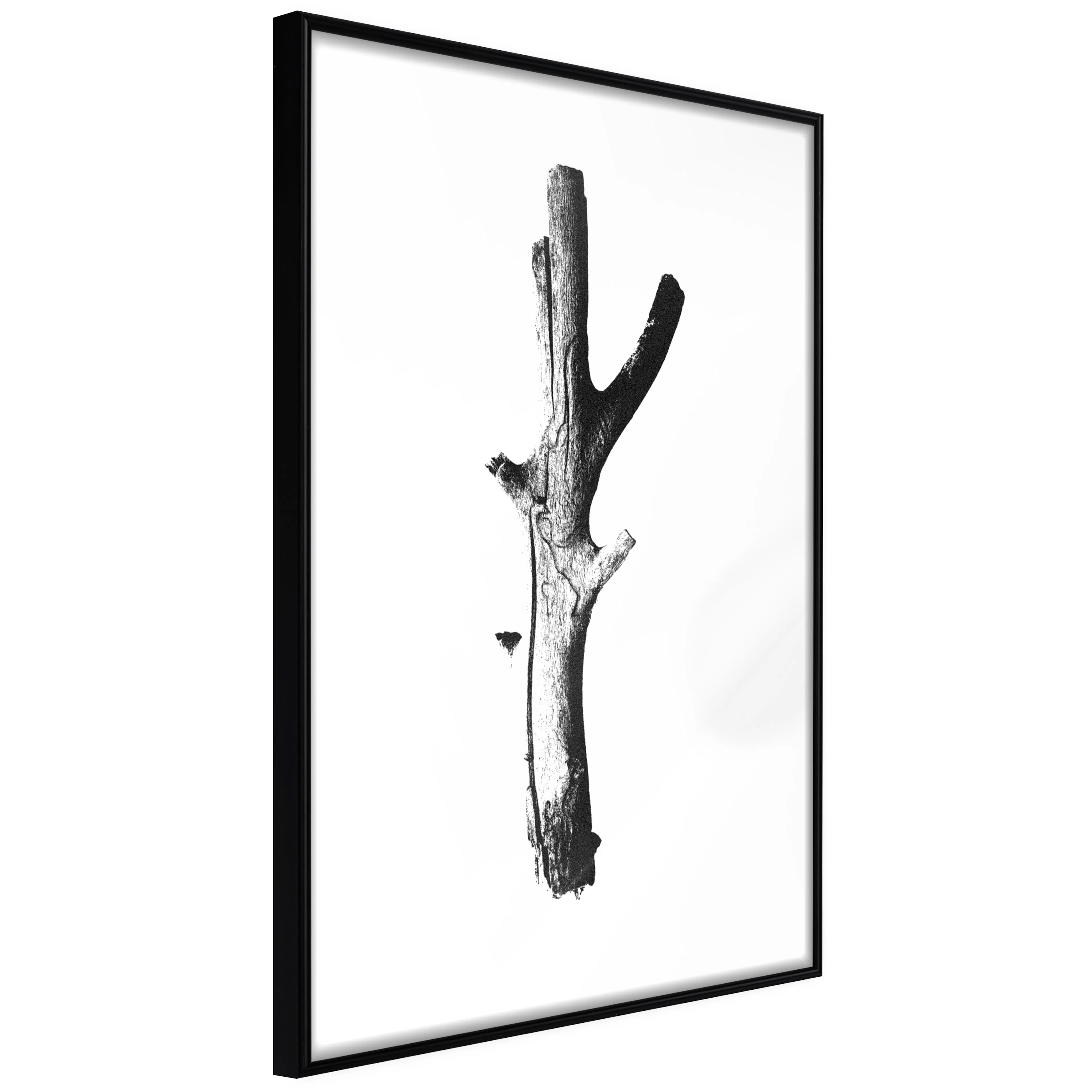 Affisch - Stick [Poster] 40x60 Svart ram, 40x60 cm